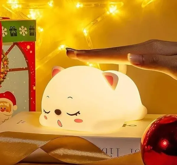 Silicon_Night_Light_Cat