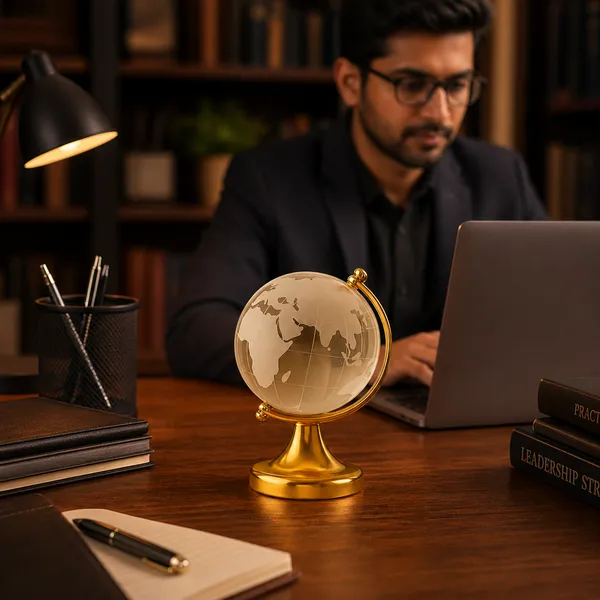 Fengshui_Crystal_Globe_with_Golden_Stand_for_Positive_(Chi)_Energy,_Success,_Good_Luck_and_Prosperity_Vastu_Remedy_for_Car_Dashboard,_Home,_Children's_Study_Table_&_Office
