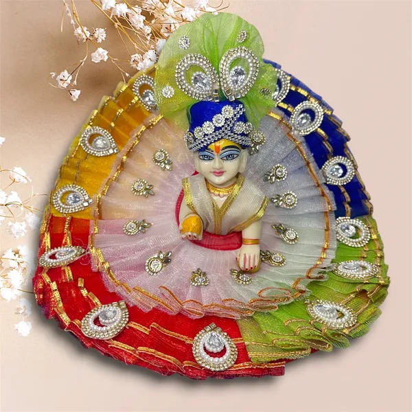 Multi_Colour_Dress_For_Laddu_Gopal_Ji