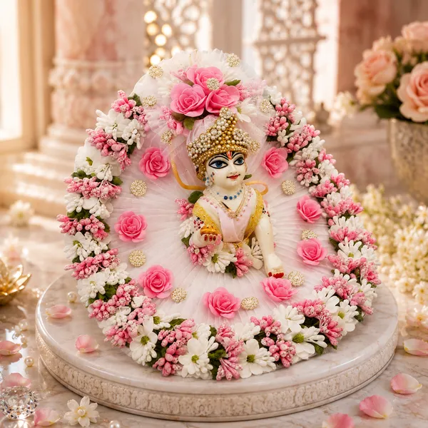 Pink_And_White_Dress_For_Laddu_Gopal_Ji
