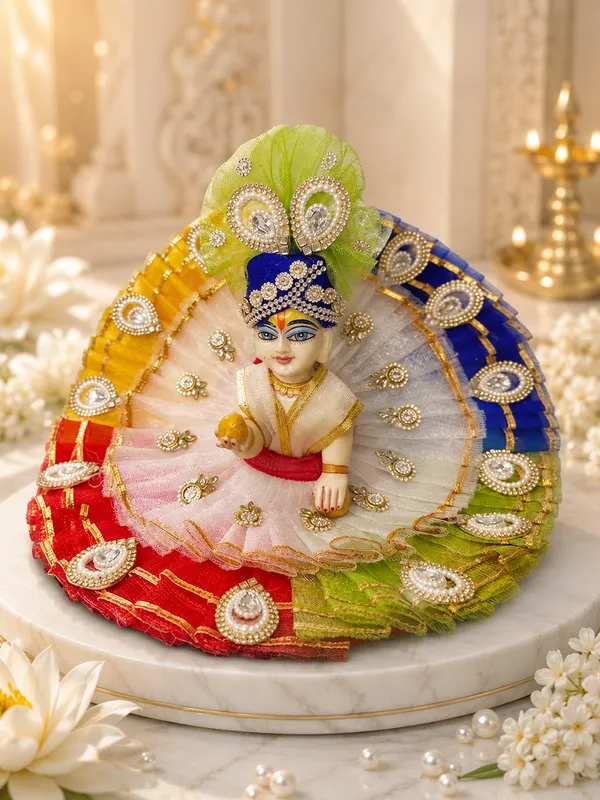 Multi_Colour_Dress_For_Laddu_Gopal_Ji