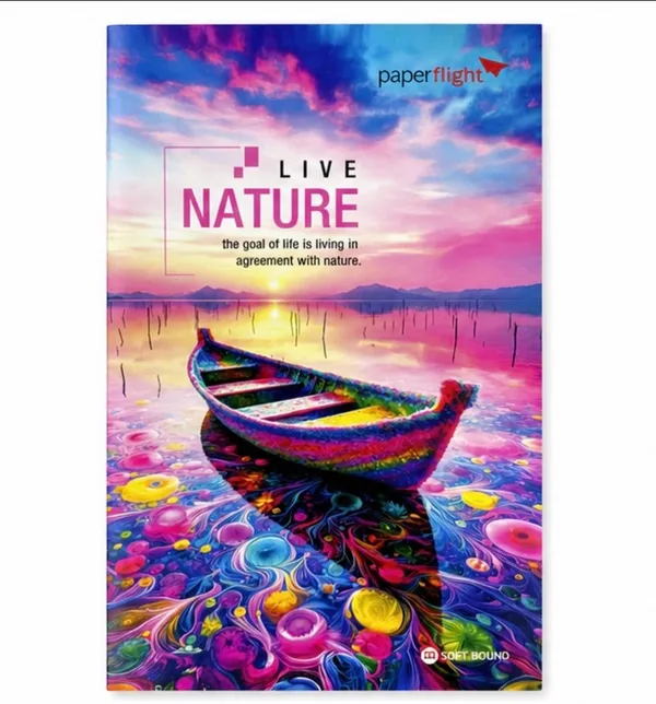 Paperflight_Soft_Bound_Notebook_Unruled_172_Pages(Pack_of_6)