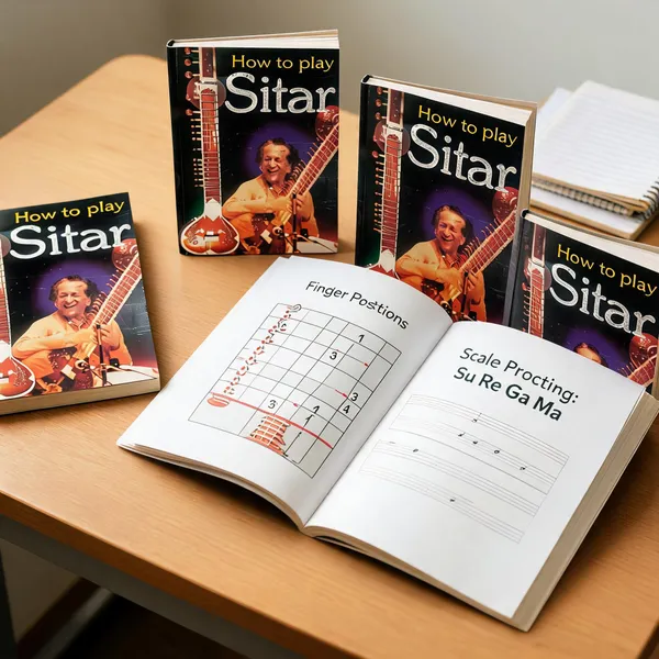 How_To_Play_Sitar_-_Pack_of_4