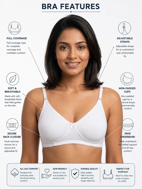 T-Shirt_Seamless_Non_Padded_Cotton_Bra_(Mold)_(White)