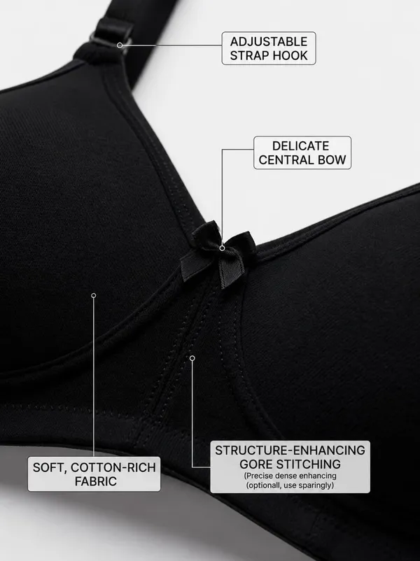 Full_Coverage_Non_Padded_Seamless_Cotton_Bra_(Aliza)_(Pack_of_2,_Beige_&_Black)