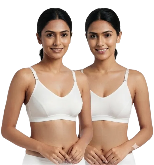 Non_Padded_Sports_Cotton_Bra_(Ruby)_(Grey)_(Pack_of_2,_White_&_White)