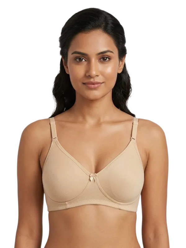 T-Shirt_Seamless_Non_Padded_Cotton_Bra_(Mold)_(Beige)