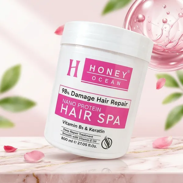 Honey_Ocean_Nano_Protein_Hair_Spa_800Ml