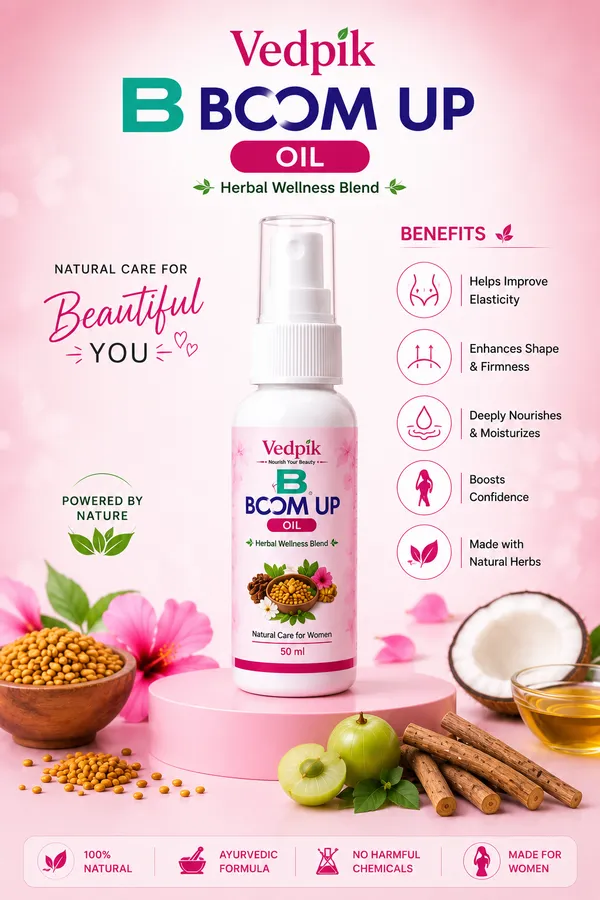 Vedpik_Boom_Up_Shatavari_Fenugreek_Herbal_Massage_Oil