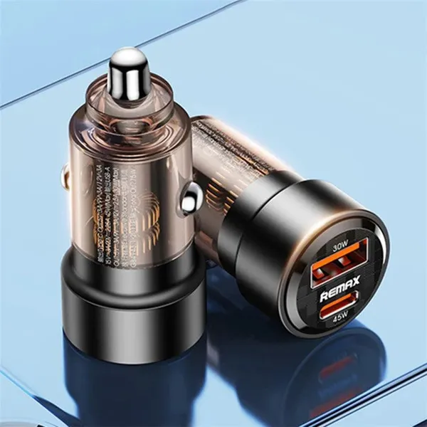 Remax_RCC360_75W_Fast_Car_Charger_Transparent_Design