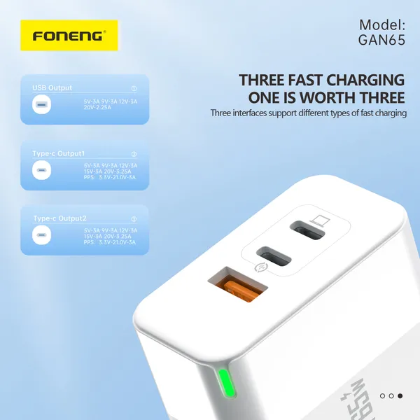 Foneng_65W_Desk_Charger_2_Usb_+_1_C