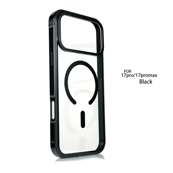 MagSafe_Metal_Bumper_Black_Compalitable_For_[17PROMAX/_17PRO]