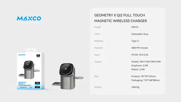 Maxco_MW15_3in1_WireLess_Charger