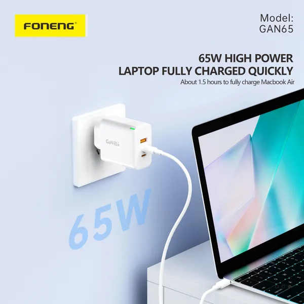 Foneng_65W_Desk_Charger_2_Usb_+_1_C