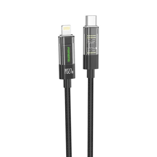 Foneng_x105_Transparent_Fast_Charging_Cable_C_TO_IPH