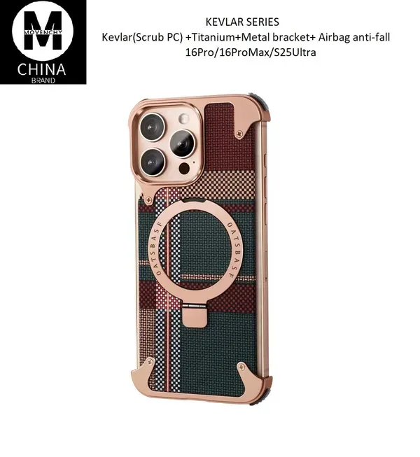 Skeleton_Case_Kevlar_Style_Gold_Compalitable_For_[_S24_ULTRA_/_S26_ULTRA_]
