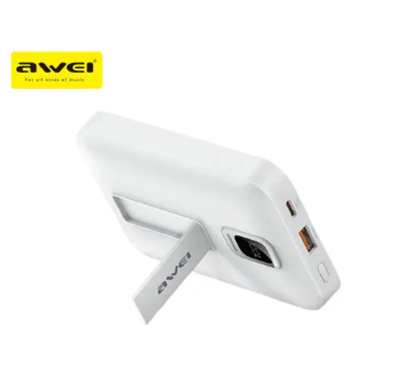 AWEI_P185K_Fast_MAgsafe_Power_Bank_With_stand