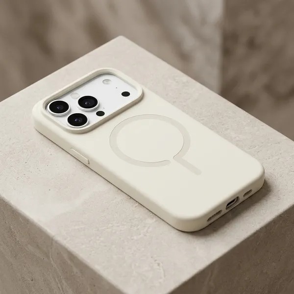 Flash_Silicone_Case_Cream_Compalitable_For_[17PROMAX/_17PRO]