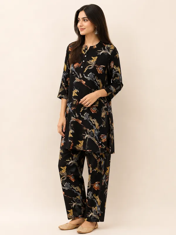 Black_Rayon_Co-Ord_Set_For_Women