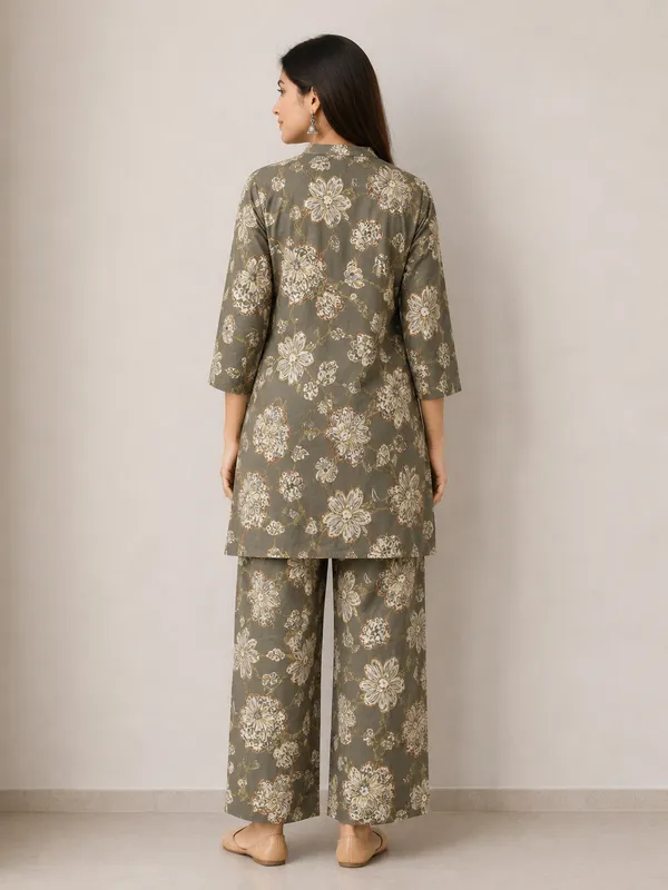 Olive_Green_Rayon_Co-Ord_Set_For_Women