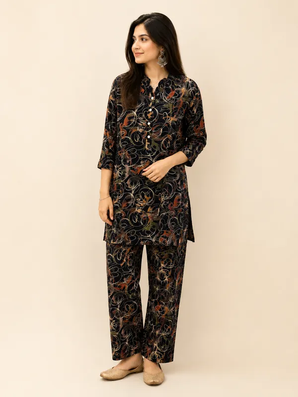 Black_Rayon_Co-Ord_Set_For_Women