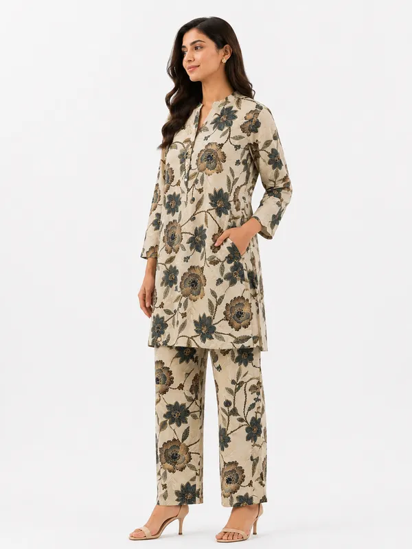 Beige_Rayon_Co-Ord_Set_For_Women