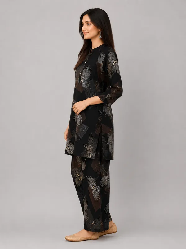 Black_Rayon_Co-Ord_Set_For_Women