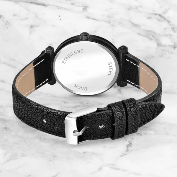 Sky_Mart_Alphabet_H_Trendy_New_Arrival_Analog_Wrist_Watch_Classic_Black_Dial_And_Stylish_Black_Leather_Strap_For_Women_And_Girls