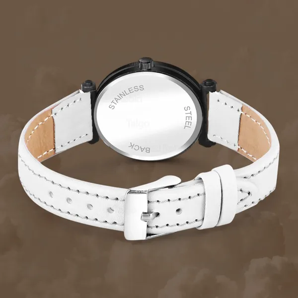 Sky_Mart_Alphabet_S_Classic_Analog_Wrist_Watch_For_Women_And_Girls_New_Arrival_With_Stylish_Black_Dial_And_White_Leather_Strap