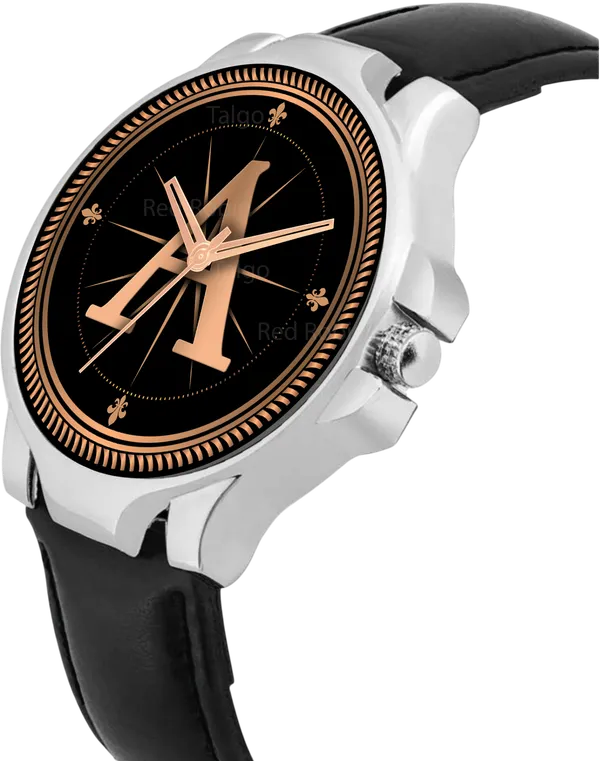 Sky_Mart_Analog_Round_Black_Dialbet_A_Design_Stylish_Black_Leather_Strap_Classic_Design_Fancy_Wrist_Watch_For_Men_And_Boys