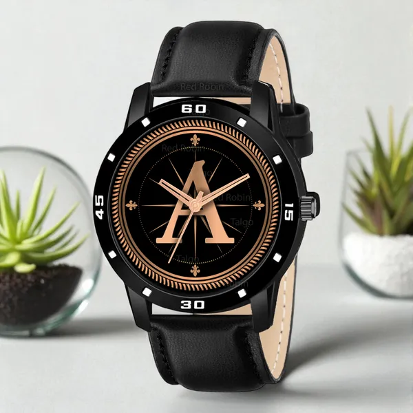 Sky_Mart_Analog_Round_Black_Dialbet_A_Design_Stylish_Black_Leather_Strap_Classic_Design_Fancy_Wrist_Watch_For_Men_And_Boys