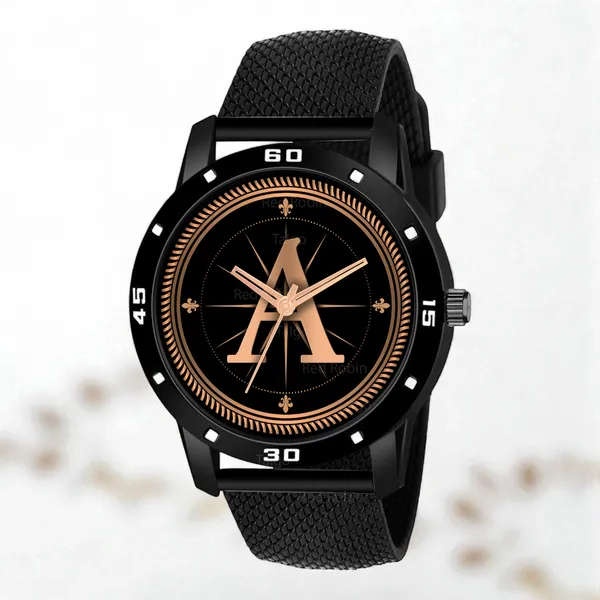 Sky_Mart_Analog_Round_Black_Dialbet_A_Design_Stylish_Black_Silicone_Strap_Classic_Design_Fancy_Wrist_Watch_For_Men_And_Boys