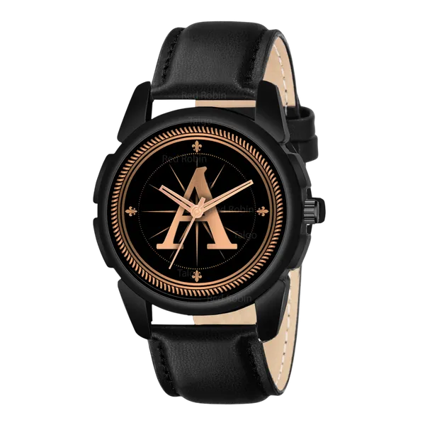 Sky_Mart_Analog_Round_Black_Dialbet_A_Design_Stylish_Black_Leather_Strap_Classic_Design_Fancy_Wrist_Watch_For_Men_And_Boys