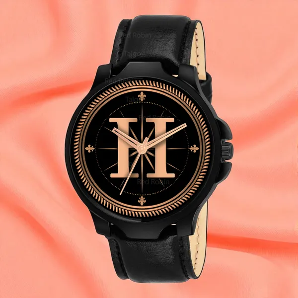 Sky_Mart_Analog_Round_Black_Dialbet_H_Design_Stylish_Black_Leather_Strap_Classic_Design_Fancy_Wrist_Watch_For_Men_And_Boys