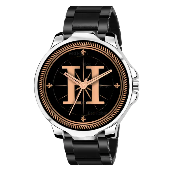 Sky_Mart_Analog_Round_Black_Dialbet_H_Design_Stylish_Black_Silicone_Strap_Classic_Design_Fancy_Wrist_Watch_For_Men_And_Boys