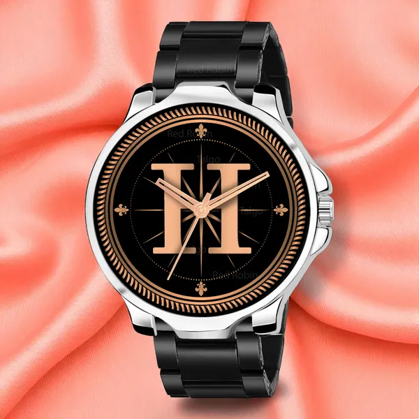 Sky_Mart_Analog_Round_Black_Dialbet_H_Design_Stylish_Black_Silicone_Strap_Classic_Design_Fancy_Wrist_Watch_For_Men_And_Boys