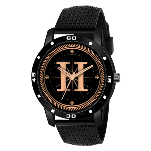 Sky_Mart_Analog_Round_Black_Dialbet_H_Design_Stylish_Black_Silicone_Strap_Classic_Design_Fancy_Wrist_Watch_For_Men_And_Boys