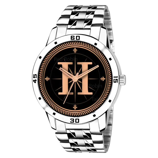 Sky_Mart_Analog_Round_Black_Dialbet_H_Design_Stylish_Silver_Stainless_Steel_Strap_Classic_Design_Fancy_Wrist_Watch_For_Men_And_Boys