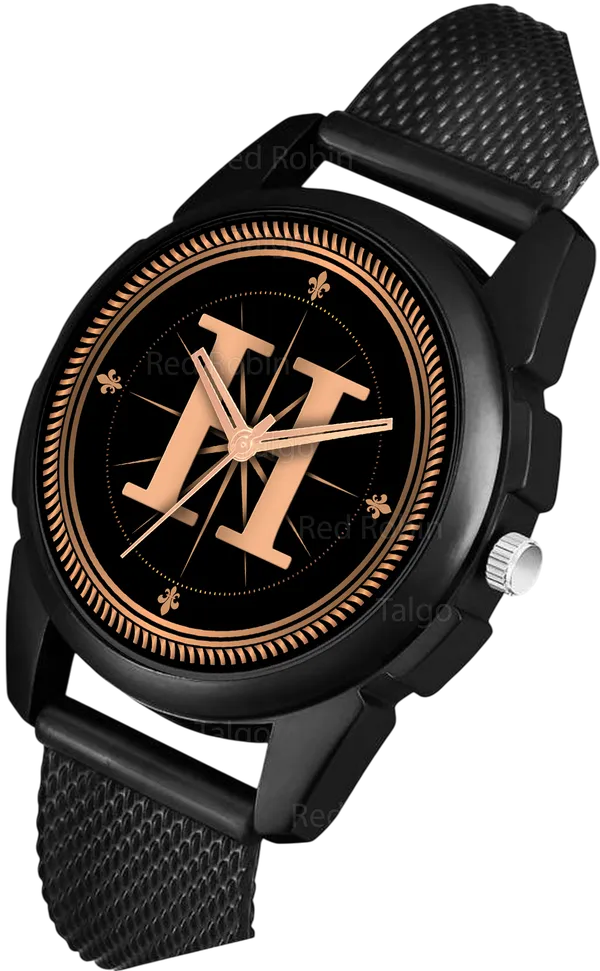 Sky_Mart_Analog_Round_Black_Dialbet_H_Design_Stylish_Black_Silicone_Strap_Classic_Design_Fancy_Wrist_Watch_For_Men_And_Boys