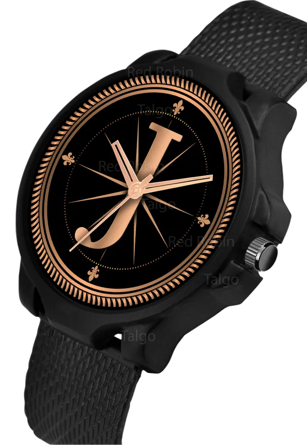 Sky_Mart_Analog_Round_Black_Dialbet_J_Design_Stylish_Black_Silicone_Strap_Classic_Design_Fancy_Wrist_Watch_For_Men_And_Boys