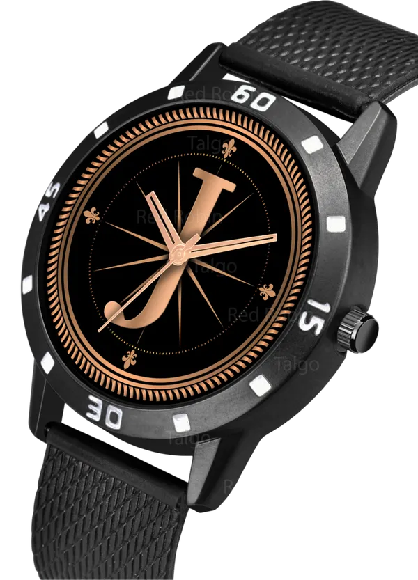 Sky_Mart_Analog_Round_Black_Dialbet_J_Design_Stylish_Black_Silicone_Strap_Classic_Design_Fancy_Wrist_Watch_For_Men_And_Boys