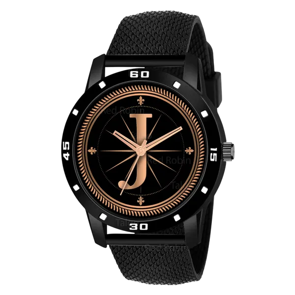 Sky_Mart_Analog_Round_Black_Dialbet_J_Design_Stylish_Black_Silicone_Strap_Classic_Design_Fancy_Wrist_Watch_For_Men_And_Boys