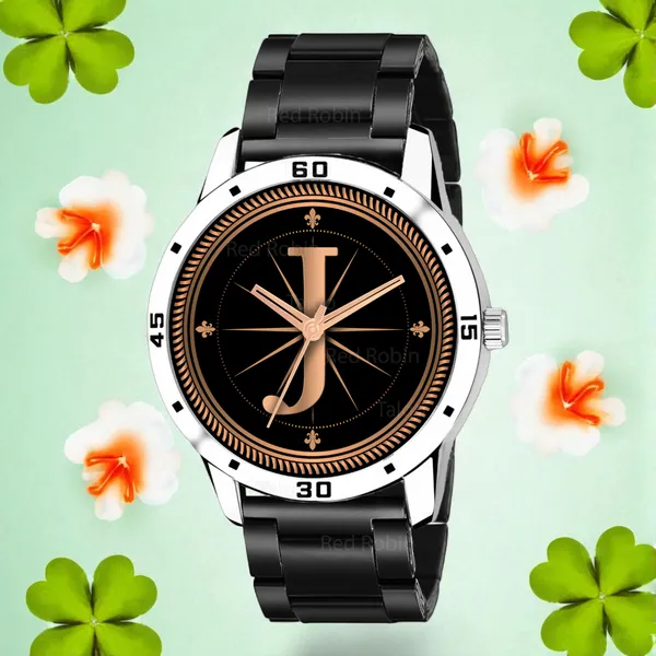 Sky_Mart_Analog_Round_Black_Dialbet_J_Design_Stylish_Black_Silicone_Strap_Classic_Design_Fancy_Wrist_Watch_For_Men_And_Boys