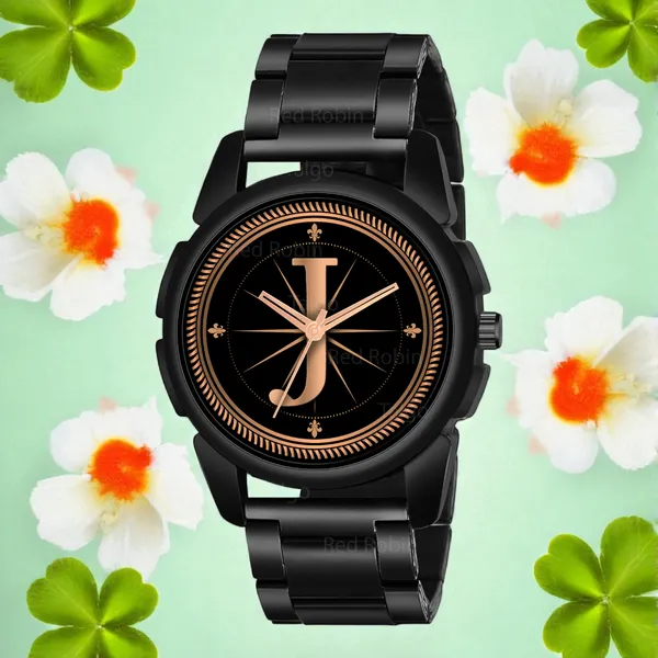 Sky_Mart_Analog_Round_Black_Dialbet_J_Design_Stylish_Black_Silicone_Strap_Classic_Design_Fancy_Wrist_Watch_For_Men_And_Boys