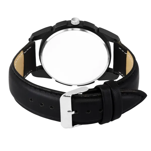 Sky_Mart_Analog_Round_Black_Dialbet_J_Design_Stylish_Black_Leather_Strap_Classic_Design_Fancy_Wrist_Watch_For_Men_And_Boys