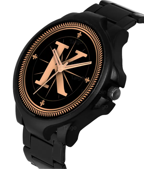 Sky_Mart_Analog_Round_Black_Dialbet_K_Design_Stylish_Black_Silicone_Strap_Classic_Design_Fancy_Wrist_Watch_For_Men_And_Boys