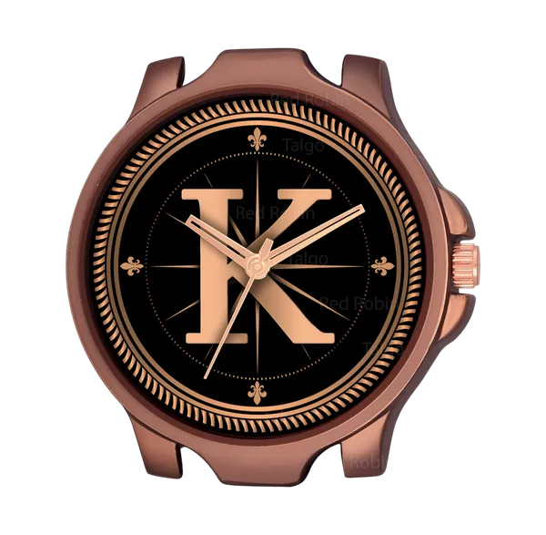 Sky_Mart_Analog_Round_Black_Dialbet_K_Design_Stylish_Brown_Leather_Strap_Classic_Design_Fancy_Wrist_Watch_For_Men_And_Boys