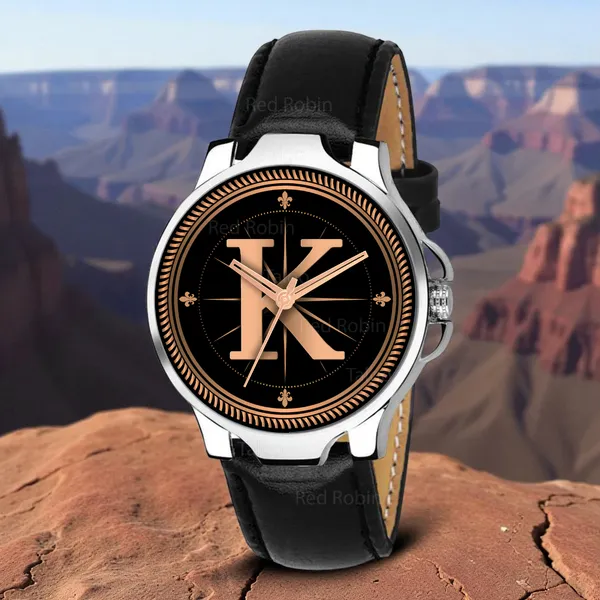 Sky_Mart_Analog_Round_Black_Dialbet_K_Design_Stylish_Black_Leather_Strap_Classic_Design_Fancy_Wrist_Watch_For_Men_And_Boys