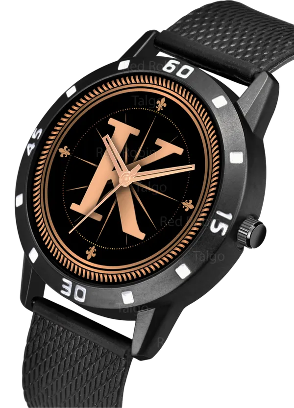 Sky_Mart_Analog_Round_Black_Dialbet_K_Design_Stylish_Black_Silicone_Strap_Classic_Design_Fancy_Wrist_Watch_For_Men_And_Boys