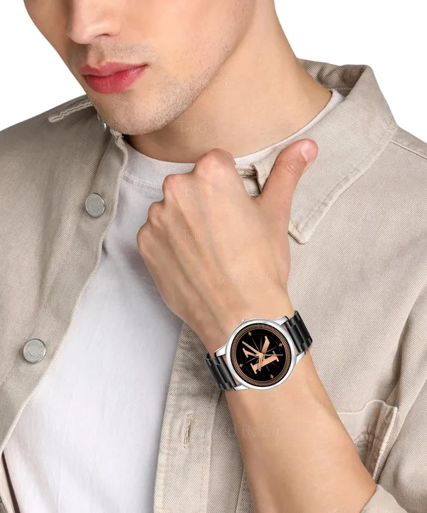 Sky_Mart_Analog_Round_Black_Dialbet_K_Design_Stylish_Black_Silicone_Strap_Classic_Design_Fancy_Wrist_Watch_For_Men_And_Boys
